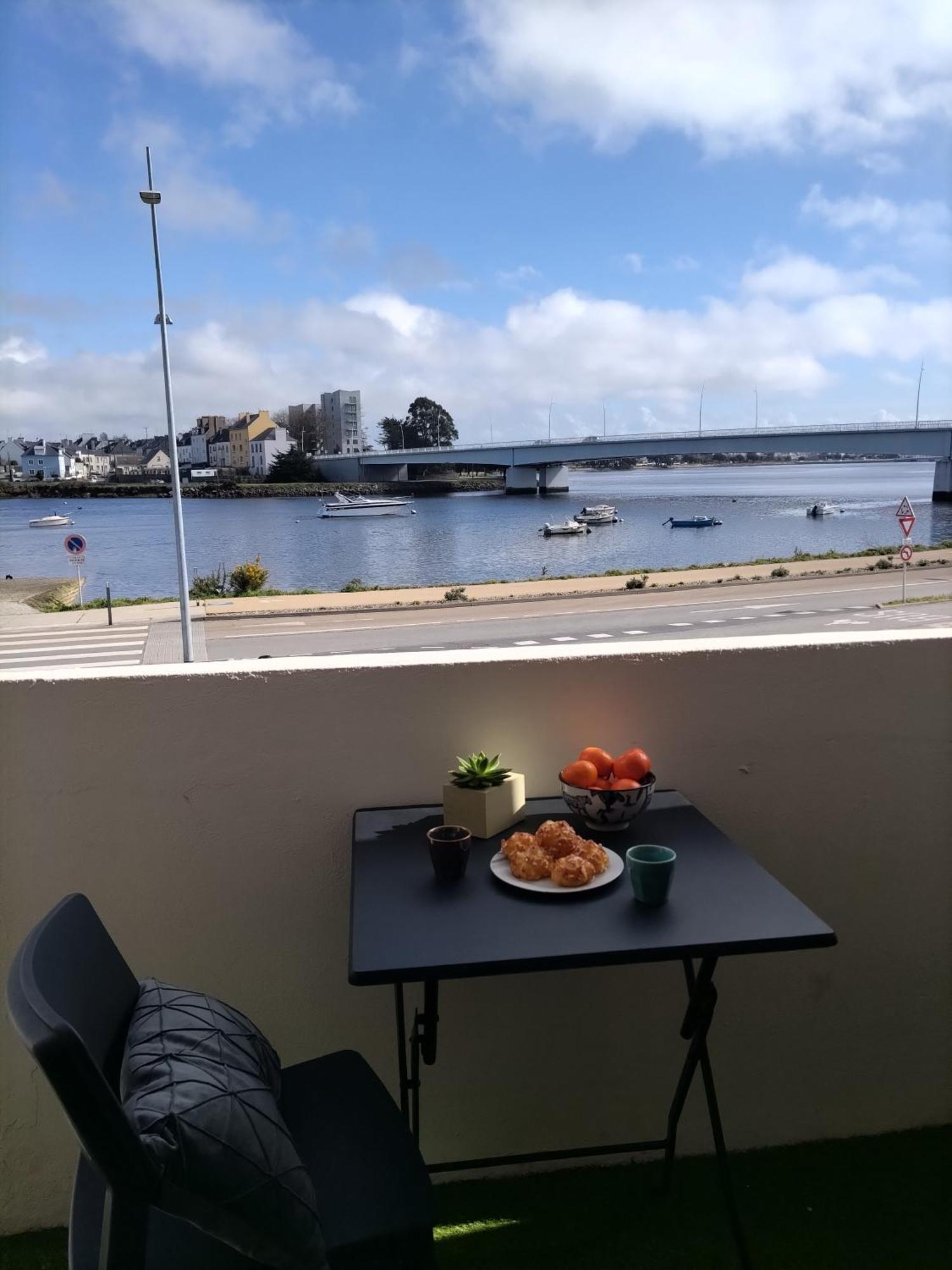 Apartamento Vue Sur Scorff 2 Lorient Exterior foto