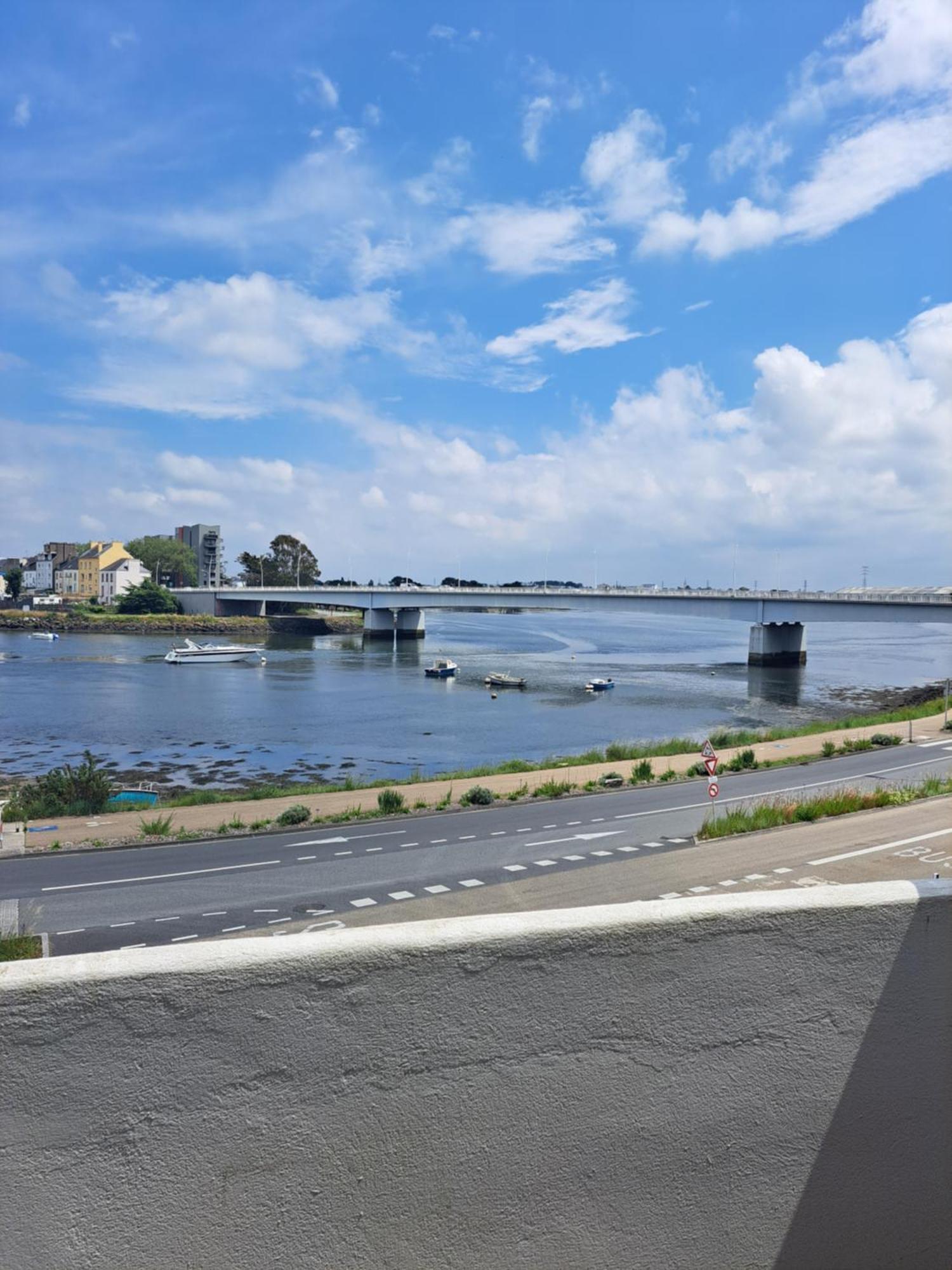 Apartamento Vue Sur Scorff 2 Lorient Exterior foto